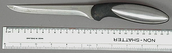 Knife found in possession of Danilo Restivo